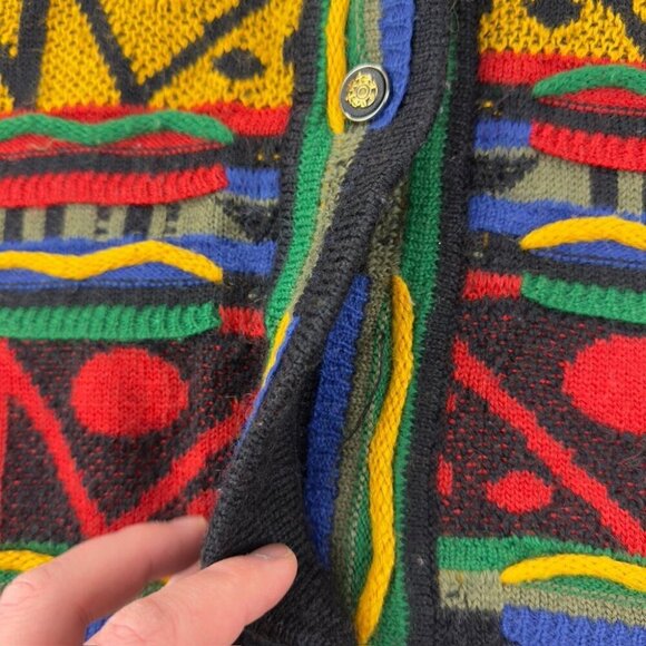 COOGI Australia Retro Wool Cardigan Women’s Size XL - Picture 12 of 16